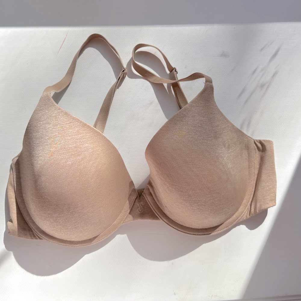 Victoria’s Secret Uplift / push up Semi Demi bra 34D Nude